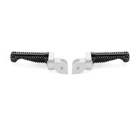 Estriberas Para Scrambler, juego trasero de aluminio para motocicleta, reposapiés, clavijas para, Pedal, 1 par, izquierda y derecha