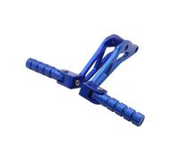 Estriberas para Surron para Luz para Bee X/S Motocicleta Eléctrica Dirt Bike CNC Reposapiés Trasero De Pasajero Pedal De Apoyo Reposapiés(Blue)