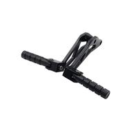 Estriberas para Surron para Luz para Bee X/S Motocicleta Eléctrica Dirt Bike CNC Reposapiés Trasero De Pasajero Pedal De Apoyo Reposapiés(Black)