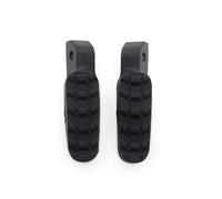 Estriberas para Tiger 850 para Sport 900 / para GT/para Rally/para Bond para Edition 1200 2020-2024 Pedales De Reposapiés Traseros(Black with Cover)