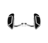 Estriberas para Touring 1993 Y Posteriores, Accesorios De Aluminio Modificado para Motocicleta, Soporte De Piso Trasero para Pasajero Reposapiés(Chrome)