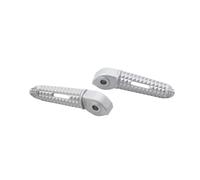 Estriberas para Triumph para Trident 660 2021 2022 2023 2024 2025 Accesorios De Motocicleta Pedales De Clavijas Traseras Delanteras Reposapiés(Rear Silver)