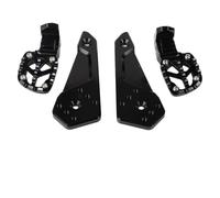 Estriberas para XADV 750 2017 2019 2019 2020 2021 2022 2023 2024 2025 Accesorios De Motocicleta Apoyapiés Plegables Traseros para Pasajero Reposapiés(All Black)