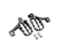 Estriberas Pasajero Moto CNC Universal Reposapiés para Motocicleta Estriberas Pedales Todoterreno Moto De Cross Pit Bike Reposapiés Moto(2)