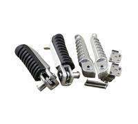 Estriberas Pasajero Moto para KLE650 para KLZ1000 para VERSYS 2007 2008 2009 2010 2011 2012 2013 2014 2015 Reposapiés Delanteros Traseros Motocicleta Se Adapta A Clavijas Pie Reposapiés Moto(3)