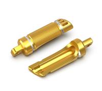 Estriberas Pedal Piezas De Repuesto para Harley Road King FLHRXS 2017-2023,Reposapiés Pedales Motocicleta Motorcycles Foot Pegs Footrest Accesorios,Gold