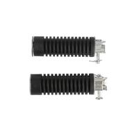 Estriberas Pedales reposapiés 1 Par De Reposapiés Traseros para Pasajero, Pedales para Motocicletas para CG125 Universales, Piezas De Reposapiés para Motocicleta.