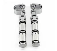 Estriberas Pie Motocicleta Abrazaderas para barra de protección de 25 mm y 32 mm para motocicletas, reposapiés de carretera, estriberas para para para Touring