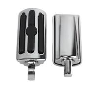 Estriberas Pie Motocicleta Estriberas para pedales de motocicleta para para Sportster cubierta de almohadilla de pedal de freno, modificación universal