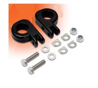 Estriberas Pie Motocicleta Kit de montaje de estribo de protección de motor universal para motocicleta de 1-1/4" y 32 mm para
