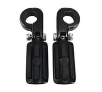 Estriberas Pie Motocicleta Kit de montaje de estribo de protección de motor universal para motocicleta de 1-1/4" y 32 mm para