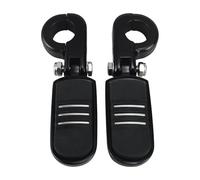 Estriberas Pie Motocicleta Kit de montaje de estribo de protección de motor universal para motocicleta de 1-1/4" y 32 mm para