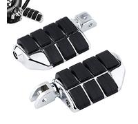 Estriberas Piloto Compatible para Harley Davidson Softail Street Bob 18-25 ST12 Negro