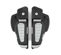 Estriberas Plegables para Motocicleta Vespa Prima Sprint 125 150 2020-2017, Adaptador de Pedal de extensión(Titanio)