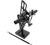Estriberas Plegables Reposapiés Trasero Para Motocicleta Pedal De Estribera Trasera Para CB400SF CB400 1990-1997