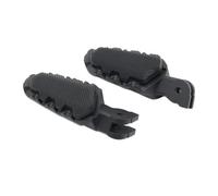 Estriberas Reposapiés Delanteros Para Motocicleta Para DUCATI Para HYPERMOTARD 821 Para Multistrada MTS 950 1260 1200(Negro con funda)