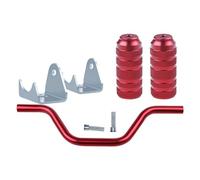 Estriberas Reposapiés Para Motocicleta, Antideslizante, Para Carretera, Pieza Aleación Aluminio, Pedales Traseros Plegables