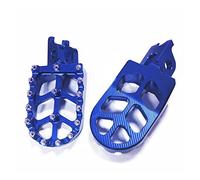 Estriberas Reposapiés Para Motocicleta De Placa Pedales Para CRF300L Para CRF 300 L Para CRF300 Para Rally Para 300L(Azul)