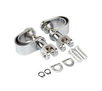 Estriberas Reposapiés Universal 25MM 32MM Junta Tórica Clavijas De Motocicleta Abrazaderas De Barra Choque Reposapiés Montaje Estriberas Carretera Pedali Poggiapiedi(2)