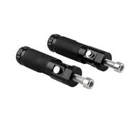 Estriberas Reposapiés universales de aluminio para motocicleta, apoyapiés traseros, pedales, pieza Motor descanso