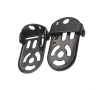 Estriberas traseras de bicicleta, placas de reposapiés plegables de metal para bicicletas MTB y plegables, 1 par