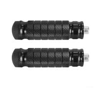 Estriberas traseras de motocicleta Cnc aluminio antideslizante pedal almohadillas negro reposapiés kit para bicicleta pasajero asiento trasero escalones