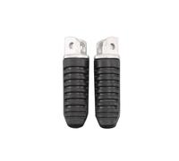 Estriberas Traseras Moto Para Suzuki GSX650F GSX 650F 2008-2012 GSX 1400 I B-King, clavija de pie para pasajero, Pedal trasero, reposapiés delantero(Front Silver)