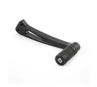 Estriberas Traseras Moto Para Victory Para Vision Para Cross Country Para Roads Palanca De Cambio Talón Y Punta Motocicleta Clavija Cromada(Black-D)