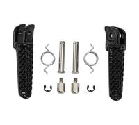 Estriberas Traseras Para CBR600RR 2003-2023 Para CBR1000RR 2004-2023 Reposapiés Delanteros Para Motocicleta Piezas De Repuesto Modificadas Accesorios De Actualización(Black)