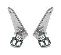 Estriberas Traseras Plegables para XADV 750 2021 Reposapiés Pasajero para XADV750 para para X-ADV750 Accesorios Motocicleta Pedales(Titanium)