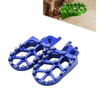 Estribo Accesorios Para Pedales De Apoyo Para Motocicleta Para Kawasaki KX250X 2022/KX450F 2007-2015 2016 2017 2018 2019 2020 2021 2022 Estriberas(Blu)