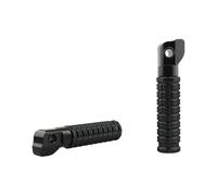 Estribo de motocicleta delantero Para Scout Bobber Sixty Para Chief Knight Pedal Trasero Para Pasajero Estriberas Delanteras(B-Black)