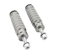 Estribo de motocicleta delantero Para Suzuki Universal Moto 8mm Reposapiés Peg Pedales Motocross Juegos Traseros(GRAY)