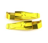 Estribo De Pie Trasero para Motocicleta, para FZ-07 2013 2014 2015 2016 2017 2018 2019 Pedal Reposapiés CNC Motocicleta Reposapiés(Gold)