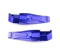 Estribo De Pie Trasero para Motocicleta, para FZ-07 2013 2014 2015 2016 2017 2018 2019 Pedal Reposapiés CNC Reposapiés Delanteros(Azul)