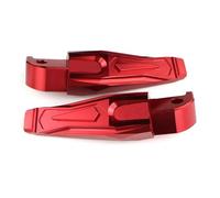 Estribo De Pie Trasero para Motocicleta, para FZ-07 2013 2014 2015 2016 2017 2018 2019 Pedal Reposapiés CNC Reposapiés Delanteros(Rojo)