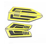 Estribo Motocicleta Almohadillas Placa Pie Clavijas Pedal Reposapiés para TMAX530 para TMAX 530 para T-MAX 530 2012 2013 2014 2015 2016 Reposapiés Delanteros(Gold)