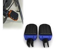 Estribo Pedales De Apoyo Para Estriberas Motocicleta Para Harley Para Davidson FXLR 1340 Low Rider Para Custom 1987 1988 1989 1990 1991, Accesorios Para Reposapiés Delanteros(Blu)