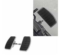 Estribo Reposapiés De Montaje Ajustable Para Motocicleta Para Harley Sportster, Para Touring, Para Street Para Electra Glide Plataforma Trasera Para Pasajero(Silver)