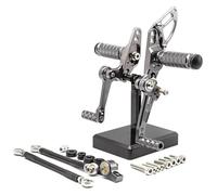 Estribo Trasero Pasajero Para Ducati Para STREETFIGHTER 848 1100 Pedal Trasero Motocicleta Reposapiés Aleación Aluminio Ajustable