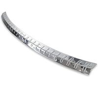 estribo vehículo Compatible con Audi Q5 II | Desde 2017 + Protección de acero inoxidable cromado para el borde del maletero escalera plataforma paso