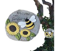 Estribos de jardín | Bienvenido a mi jardín | Placas para patio, patio, patio, camino, camino, césped, paisajismo
