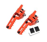 Estribos Delanteros Para Motocicleta Reposapiés Plegables Piezas De Abrazaderas Para R1250GS R1200GS R 1200GS R1250 GS ADV Adventure LC Reposapiés Motocicleta(Orange)