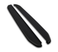Estribos laterales fijos negros con pedal de riel de aluminio diseñado para Range Rover Evoque L538 2012-2018