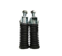 Estribos Moto 1 Par De Estriberas Universales Para Pasajero Trasero Motocicleta Con Rosca 10mm