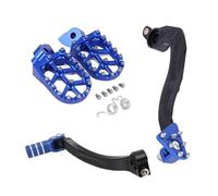 Estribos Moto Reposapiés para Motocicleta, Palanca De Cambios CNC, Manetas De Freno Y Pedales para YZ250F WR250F 2010-2023 YZ250FX 2015-2023 Dirt(Set 1)