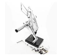 Estribos Moto Reposapiés Traseros Ajustables De Aluminio Motocicleta para Suzuki GSXR1000 K9 K11 2009-2016(4)