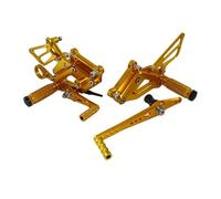 Estribos Moto Reposapiés Traseros Ajustables para Piloto Carreras, con Cambio Marchas,para S1000RR S 1000 RR 2015 2016 2017 2018(1)