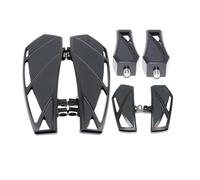 Estribos Negros para Motocicleta, Clavijas De Pedal para Palanca Cambios, Kits para Harley Touring Road King Street Glide Tri Softail para Fatboy