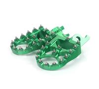 Estribos off-road Accossato Verdi en Ergal 7075 para Kawasaki KX F de 2005 a 2022 (CC 250)